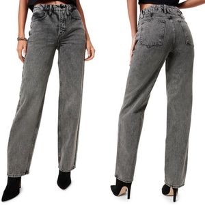 Good American Good Icon gray jeans